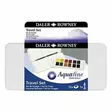 DR Aquafine Travel Tin 12 x ½ akvarellisetti+sivellin - Winsor & Newton akvarellinapit - 6117058 - 1