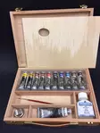 Maimeri Akryyli Painting Set 10x20ml Polycolor + tarvikkeet - Maimeri Polycolor 20ml - 1299068 - 1