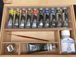 Maimeri Akryyli Painting Set 10x20ml Polycolor + tarvikkeet - Maimeri Polycolor 20ml - 1299068 - 2