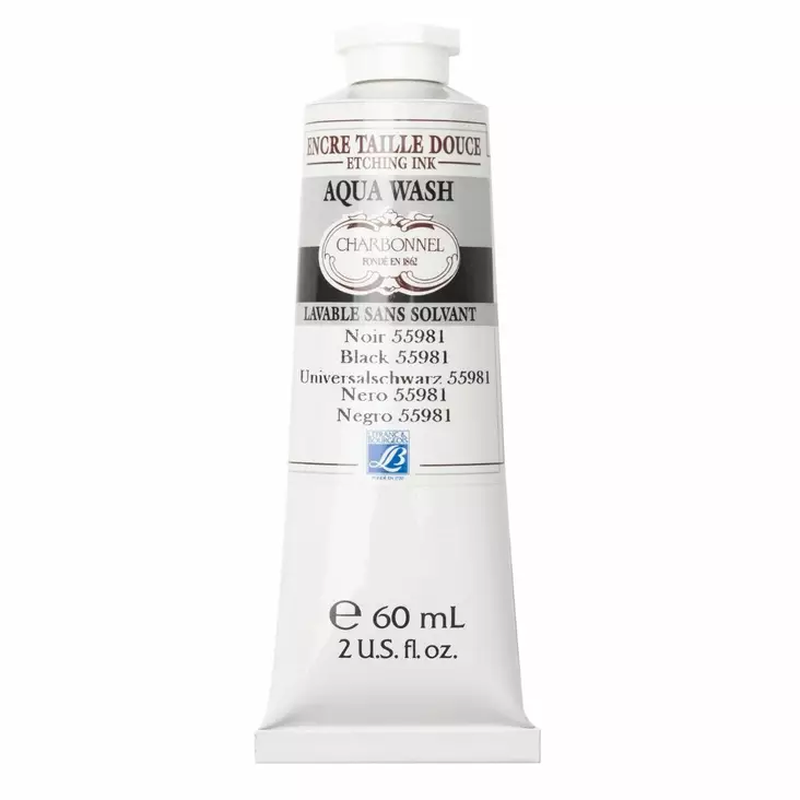 Charbonnel Aqua Wash 289 Black RSR 60ml - Vesiliukoiset syväpainovärit - 3324058 - 1