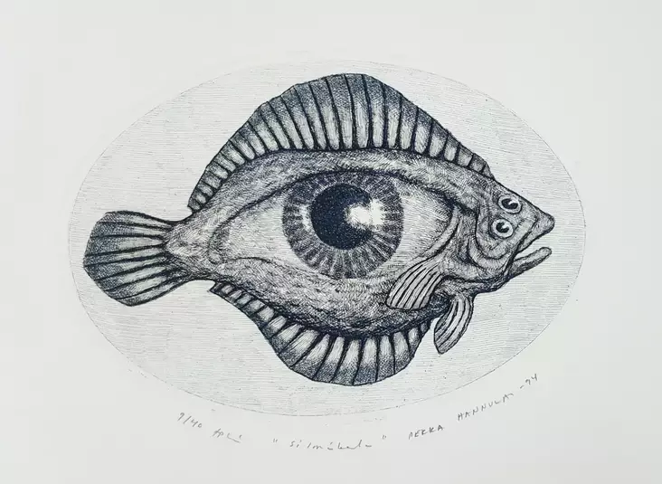 Hannula Pekka: Silmäkala - Pienet vedokset - t9948 - 1