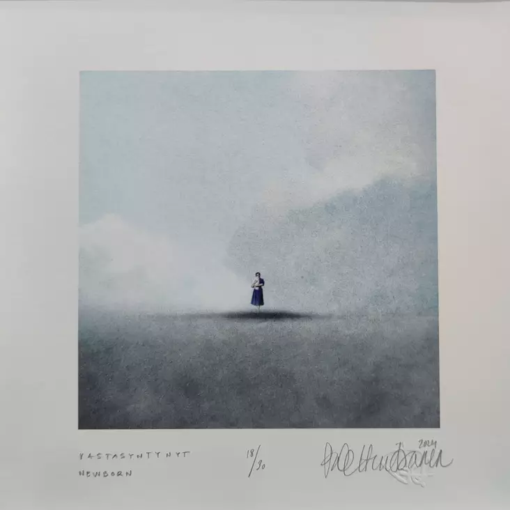 Hintsanen Päivi: Ihmisiä saarillaan: Vastasyntynyt - Pienet vedokset - t12258 - 1