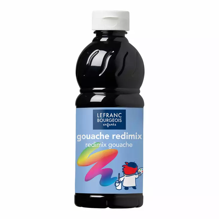 L&B Redimix 017 Black 500ml - Guassi ja peitevärit - 545168 - 1