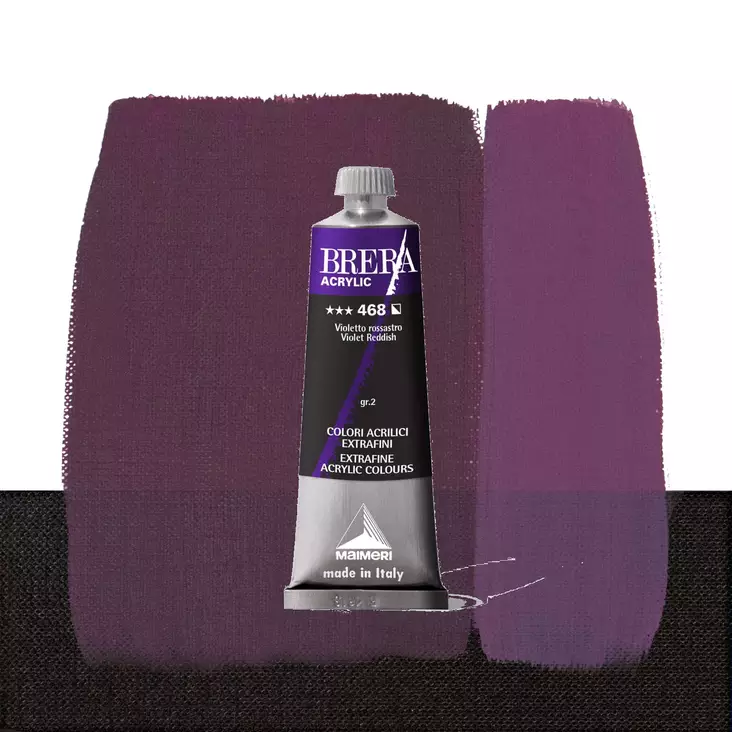Maimeri Brera 468 Violet Reddish 60ml - Maimeri Brera 60ml ja 200ml - 0806468 - 1