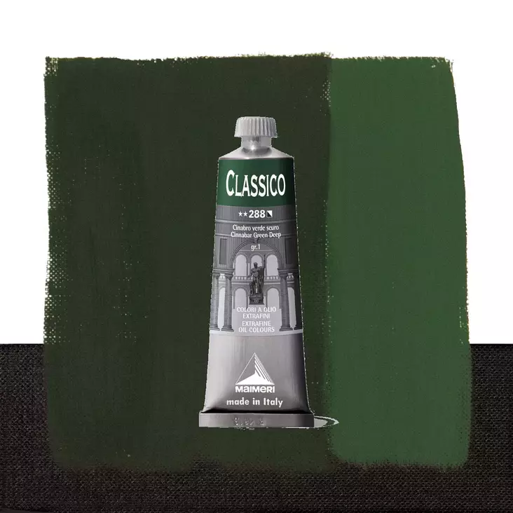 Maimeri Classico 288 Cinnabar Green Deep 60ml - Maimeri Classico 60ml - 0306288 - 1