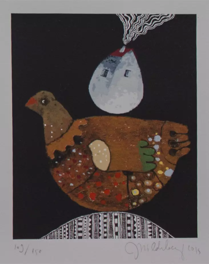 Mildeberg Juri: Lintukoto - Pienet vedokset - t8828 - 1