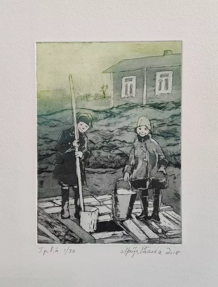 Paavola Maija: Kaivolla - Pienet vedokset - T11328 - 1