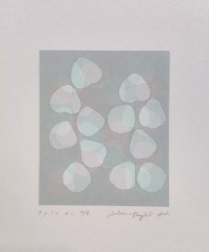 Pöykkö Johanna: Sarjasta "Postikortteja kesästä" - Pienet vedokset - T11318 - 1