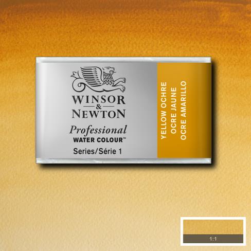 W&N Akvarelliväri 744 Yellow ochre - Akvarellivärit - 532638 - 1