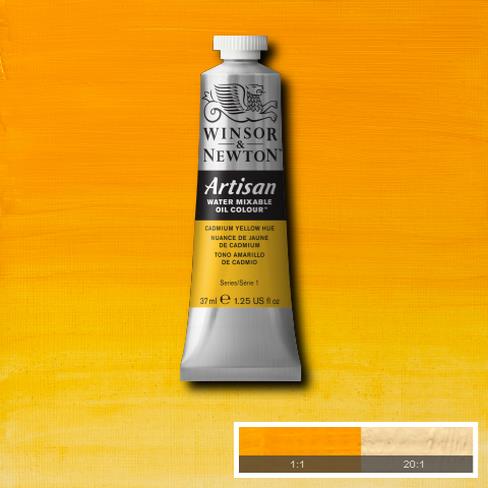 W&N Artisan 109 Cadmium Yellow Hue 37ml - Vesiliukoiset öljyvärit - 514008 - 1