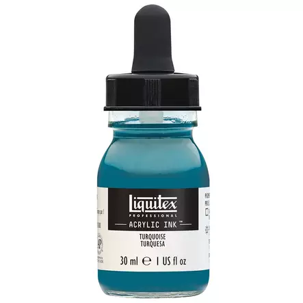 Liquitex Acrylic Ink 287 Turquoise 30ml - Akryylimusteet - 2047629 - 1