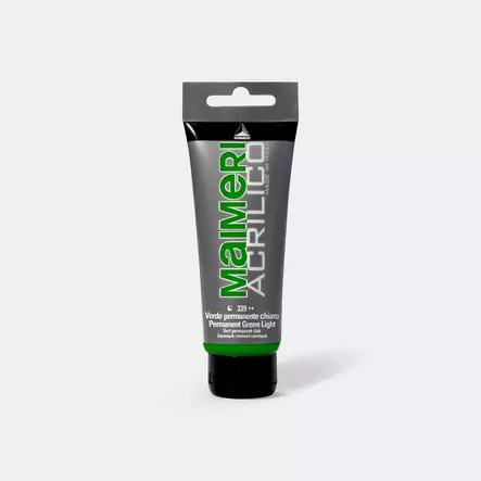 Maimeri Acrilico 339 Permanent Green Light 200ml - Maimeri Acrilico 200ml - 0924339 - 2