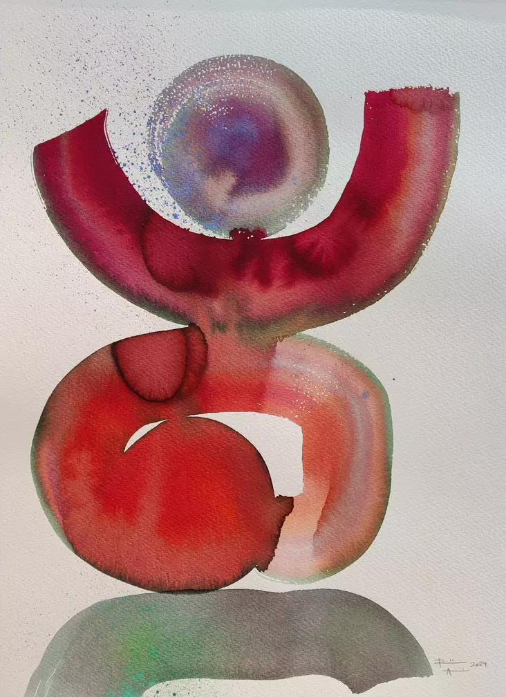 Anundi Riika: Valonkurottaja 4 - Taidemaalaukset - t12049 - 1