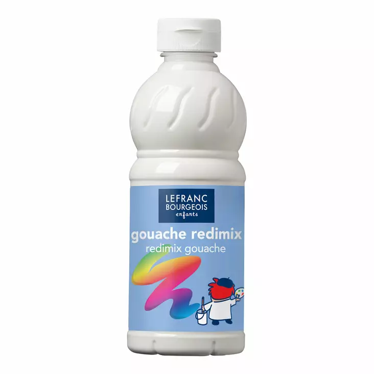 L&B Redimix 018 White 500ml - Guassi ja peitevärit - 545169 - 1