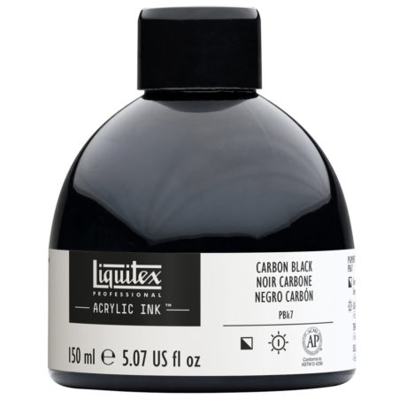 Liquitex Acrylic Ink 337 Carbon black 150ml - Akryylimusteet - 6976519 - 1