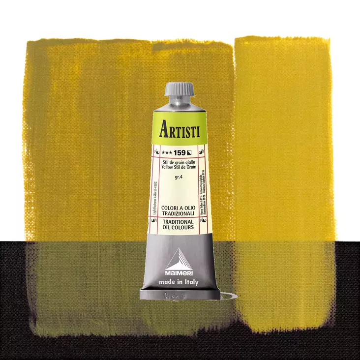 Maimeri Artisti 159 Yellow Stil de Grain 60ml - Maimeri Artisti 60ml ja 200ml - 0106159 - 1