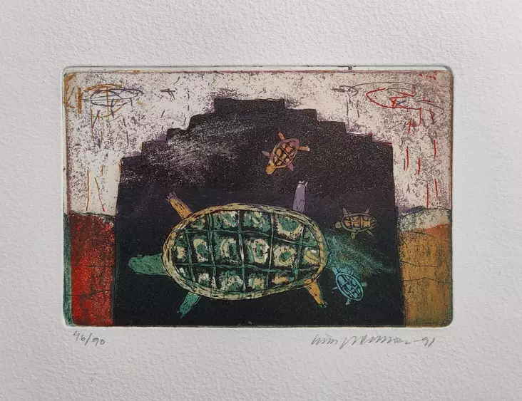 Neuvonen Kirsi: Kilpikonnan koti - Pienet vedokset - T6519 - 1