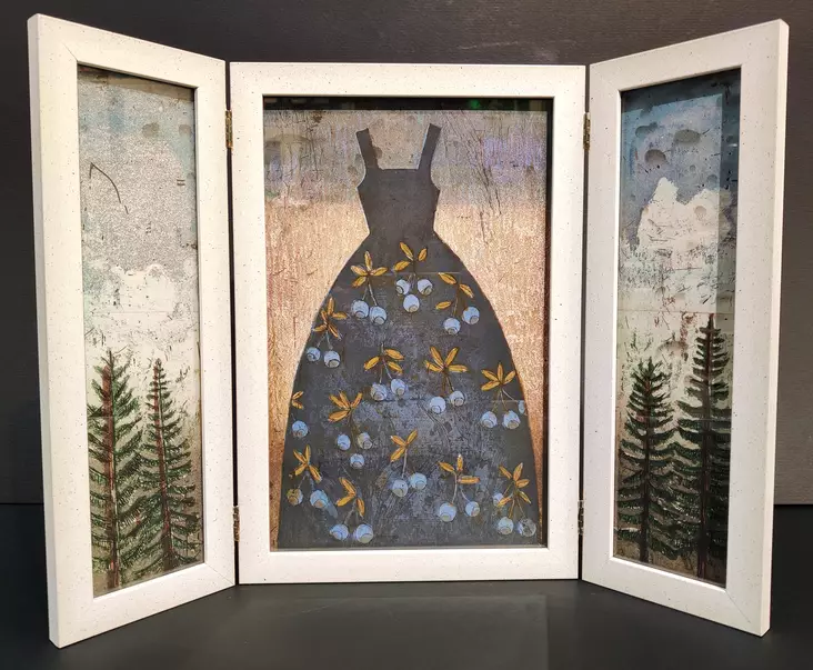 Neuvonen Kirsi: Mustikkapuku-kaappi - Keskisuuret vedokset - t12299 - 1