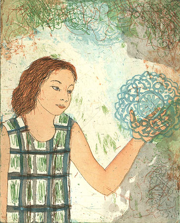 Neuvonen Kirsi: Tahroja, tahroja, kauniita tahroja joita elämä kierrättää - Pienet vedokset - t6679 - 1