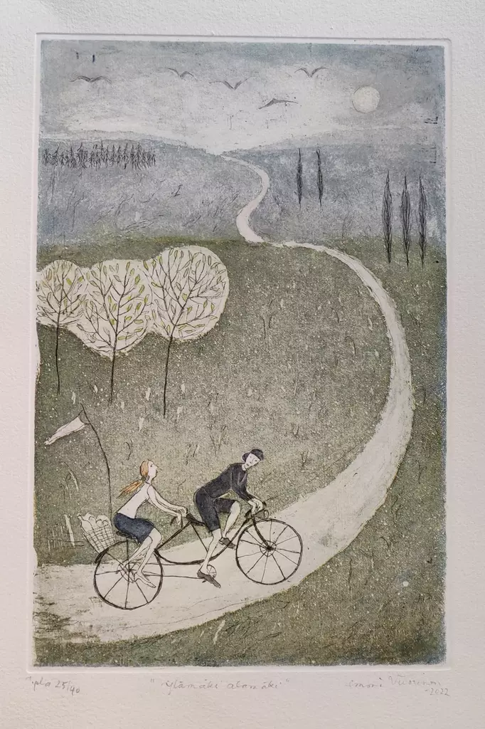 Vuorinen Emmi: Ylämäki alamäki - Pienet vedokset - t12119 - 1