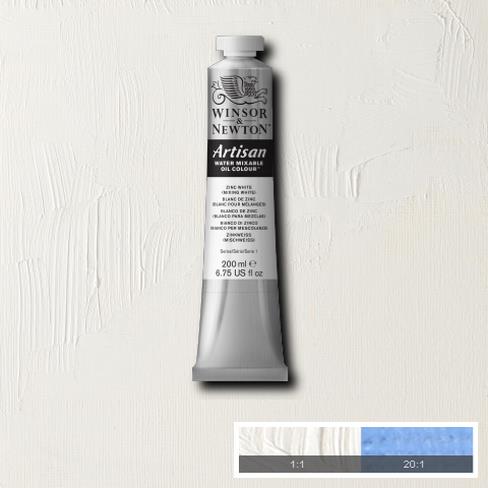 W&N Artisan 748 Zinc White 37ml - Vesiliukoiset öljyvärit - 514039 - 1