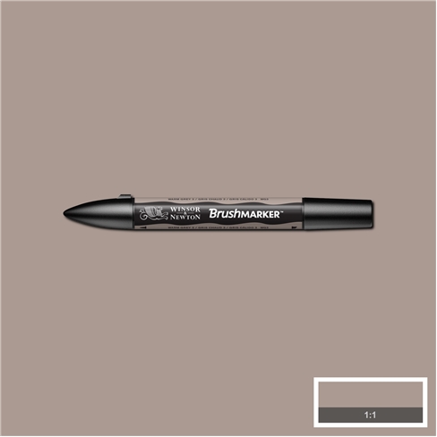 W&N Brushmarker Warm Grey 3 - Brushmarker tussit - 5043059 - 1