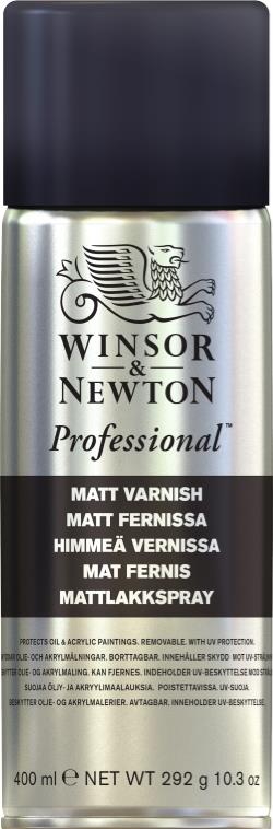 W&N Picture varnish matt spray 400ml - Maalausaineet öljyväreille - 5500229 - 1