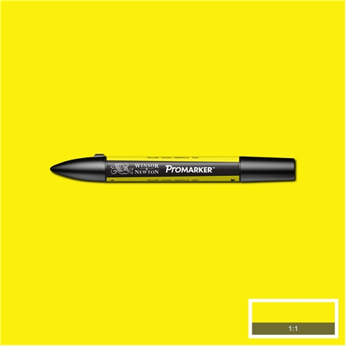 W&N Promarker Yellow Y657 - Promarker tussit - 5042489 - 1
