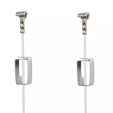 10 METRIÄ RIPUSTUSKISKOA + RIPUSTUSTARVIKKEET 5 TAULULLE - Valmiit ripustuskiskopaketit - BL1001310m - 6