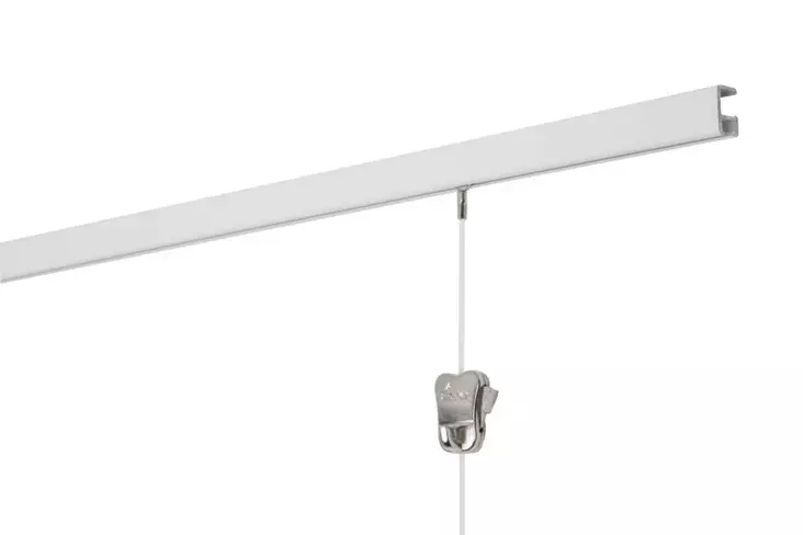 STAS Minirail taulunripustuskisko - Ripustuskiskot metreittäin - RM10120w - 6